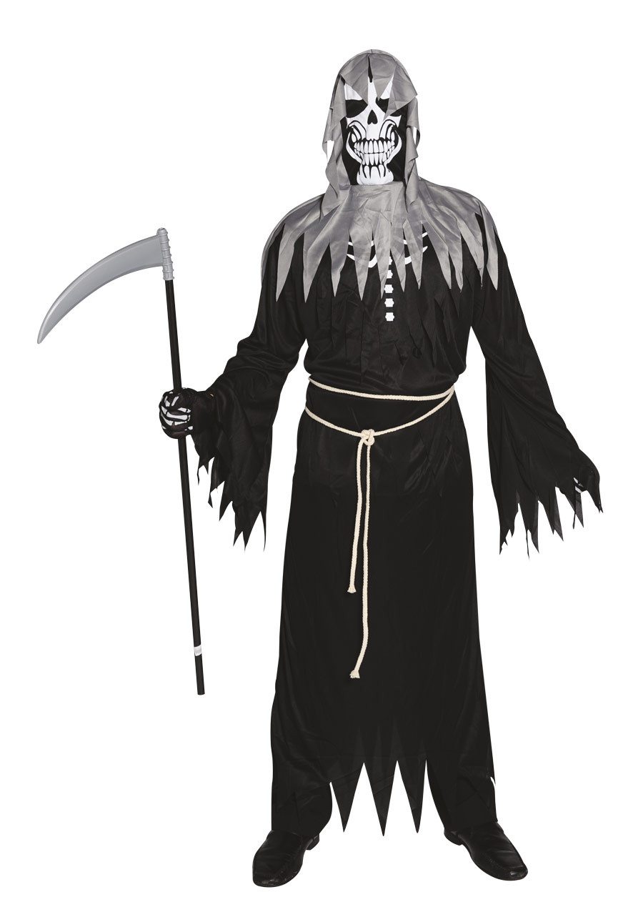 Garçons Squelette Grim Reaper Masque Costume Halloween Enfants