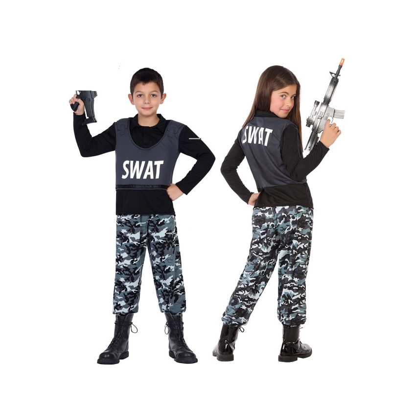 Déguisement officier du SWAT enfant, achat de Déguisements enfants sur  VegaooPro, grossiste en déguisements