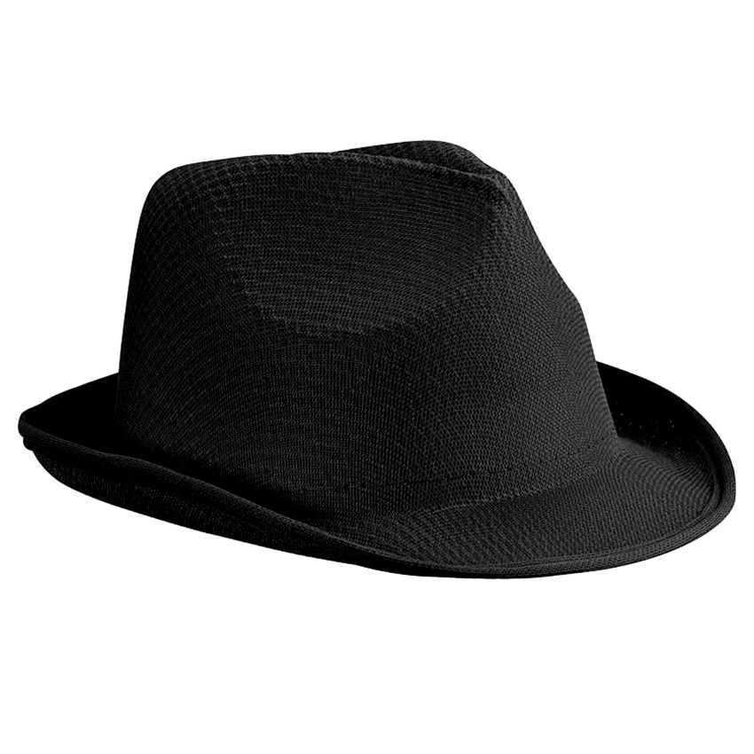 Chapeau borsalino noir - Années 80 - Magie du déguisement