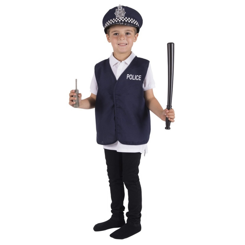 Déguisement policier luxe garçon