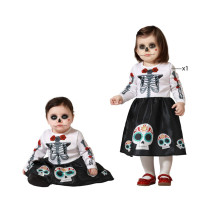 Déguisement Squelette Day Of Dead Fille Enfant : de 24 mois à 36 mois