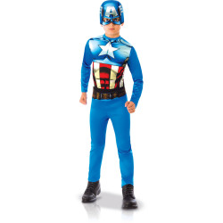 Déguisement Captain America Enfant : de 5 ans à 8 ans