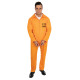 Déguisement Prisonnier Orange