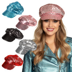 Casquette Paillettes - 5 Coloris au Choix